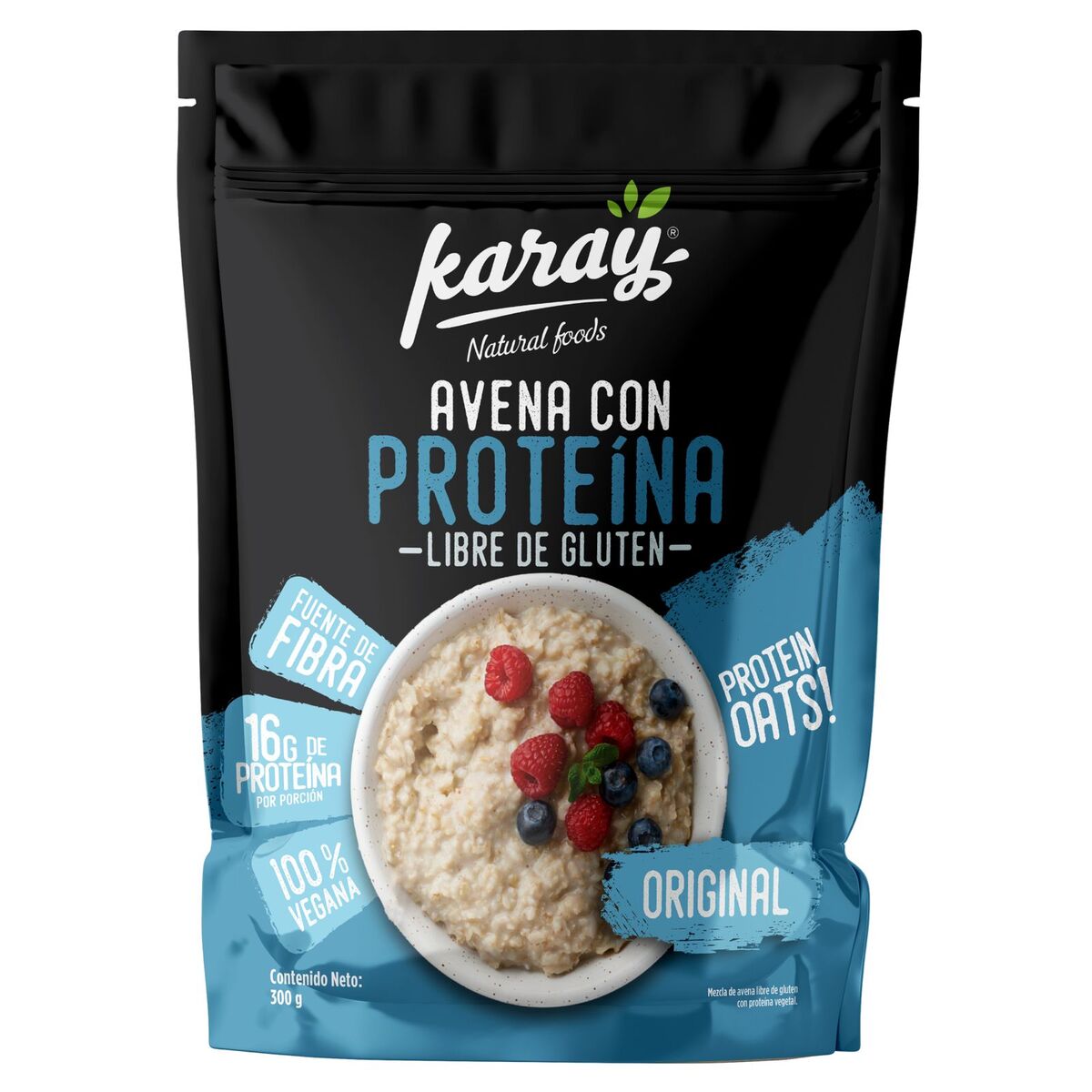 Avena proteica 300 gramos Marca Karay