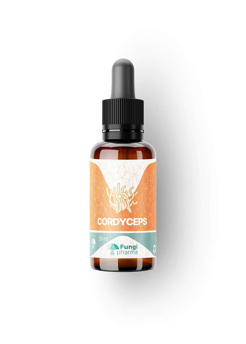 Cordyceps gotas 30 ml Marca Fungi Pharma