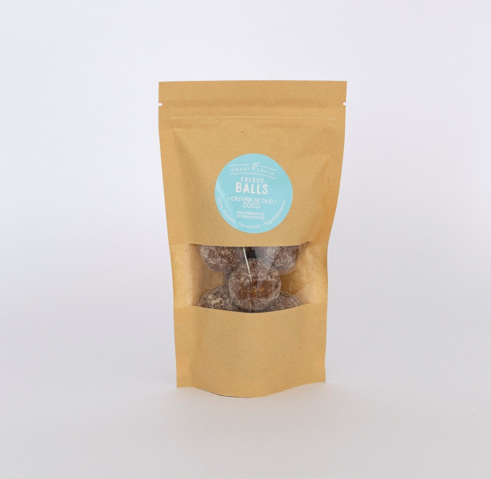 Energy balls castaña de caju 200 gramos Marca Smart Snack