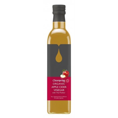 Vinagre de manzana organico 500 cc Marca Clearspring