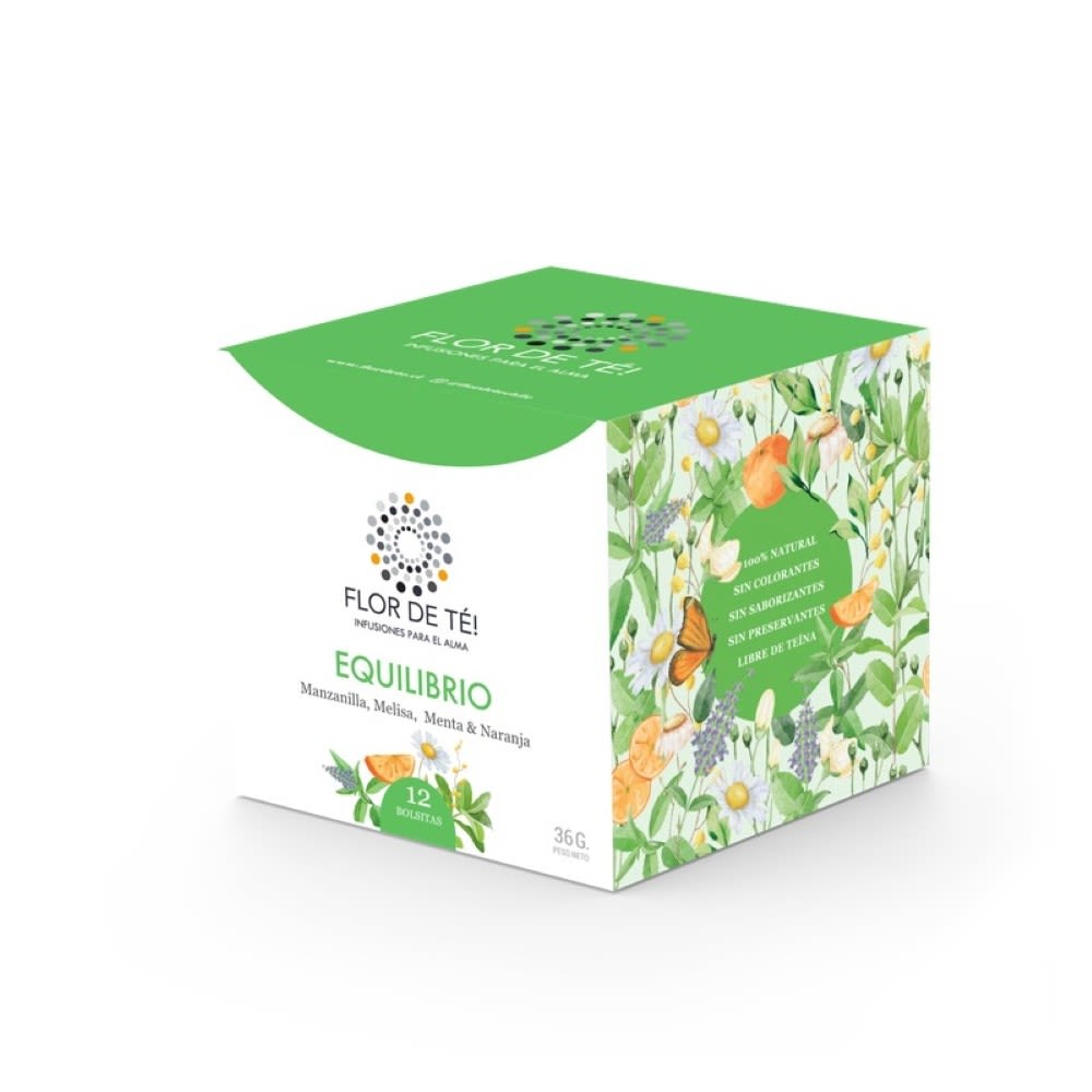 Infusion Equilibrio 36 gramos Marca Flor de Te