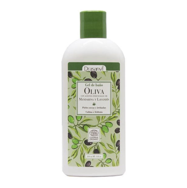 Gel de baño de oliva bio 250 cc Marca Drasanvi