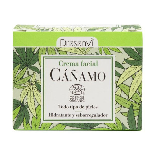 Crema facial de cañamo bio 50 cc Marca Drasanvi