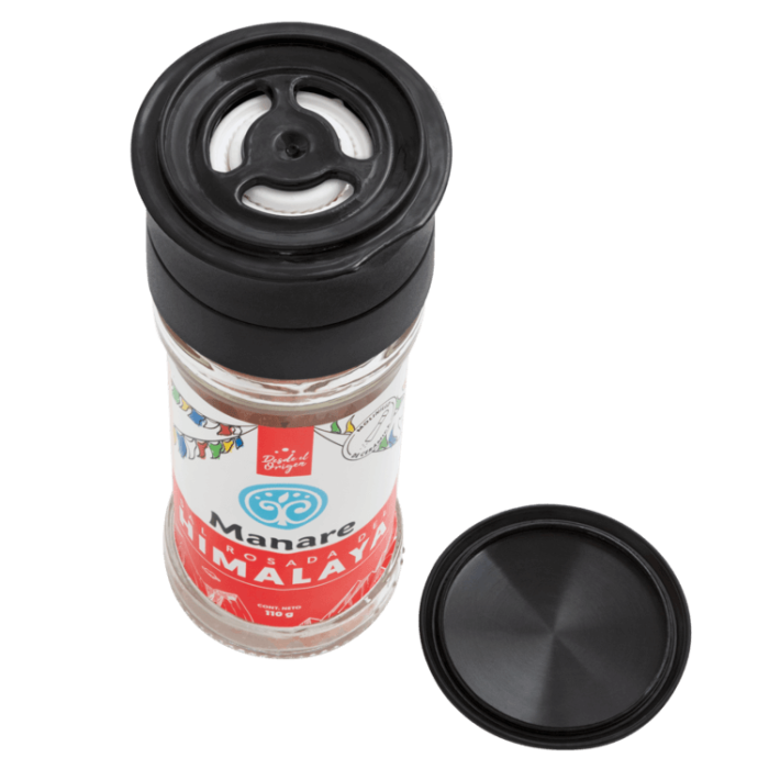 Molinillo de sal rosada del himalaya 110 gramos Marca Manare