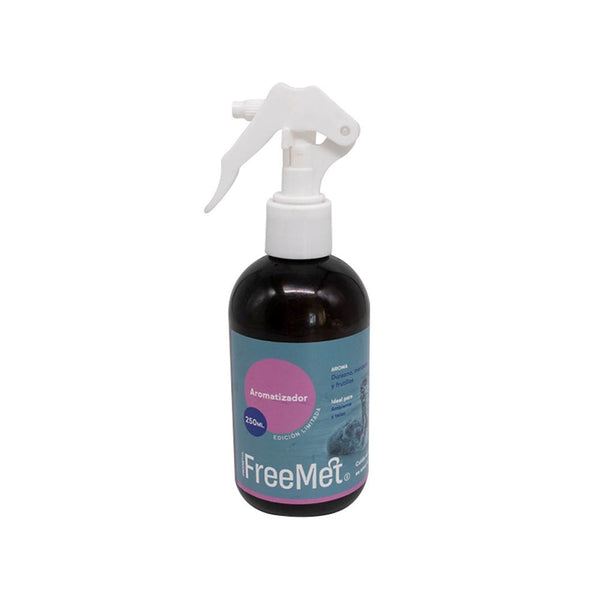 Aromatizador durazno, manzana y frutilla 250 cc Marca Freemet