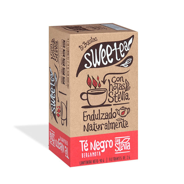 Te negro 20 sobres Marca Sweetea