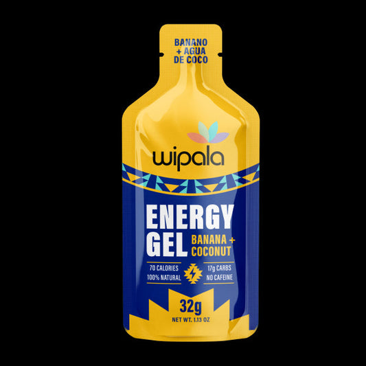 Gel de banana y coco 32 gramos Marca Wipala