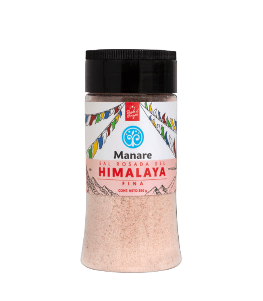 Sal rosada del himalaya fina 300 gramos Marca Manare