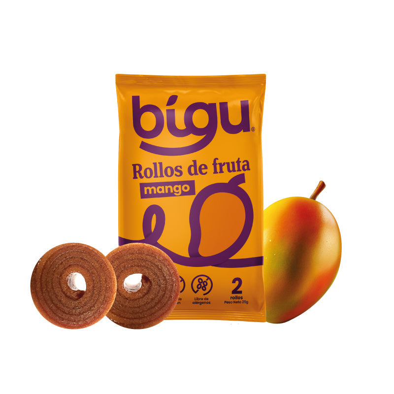 Yico mango 25 gramos Marca Bigu snacks