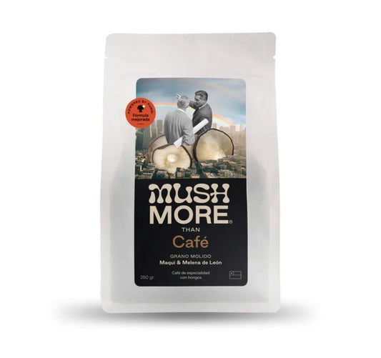 Brain storm cafe molido con melena de leon 250 gramos Marca Mushmore