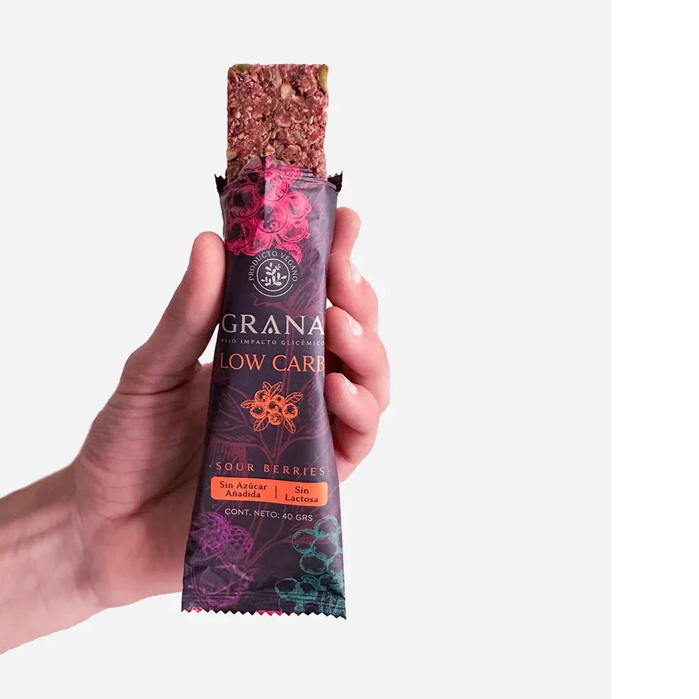 Barrita sabor berries multipack 5 unidades de 40 gramos Marca Grana