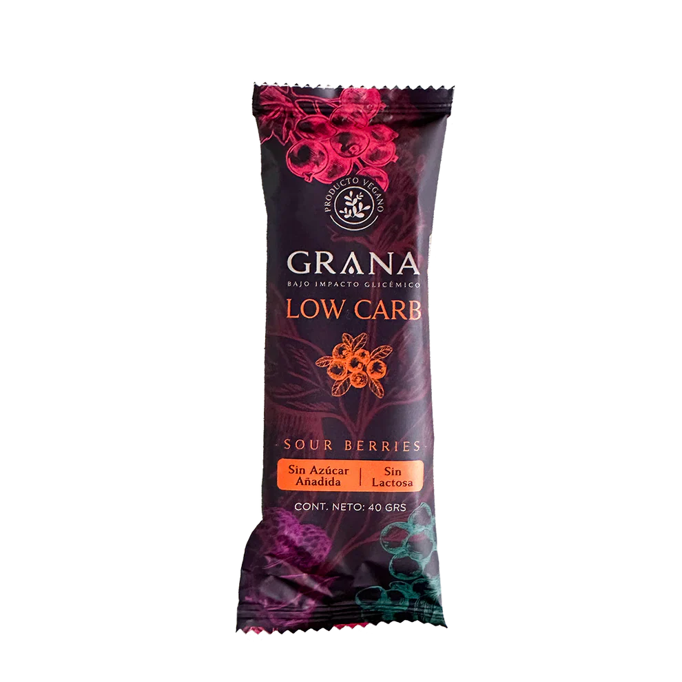 Barrita sabor berries multipack 5 unidades de 40 gramos Marca Grana