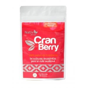 Cranberry powder 60 gramos Marca Nativ For Life