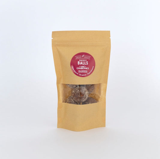 Energy balls mani y cranberries 200 gramos Marca Smart Snack
