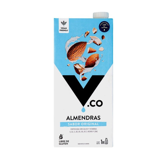 Bebida vegetal de almendra original 1 litro Marca V.CO