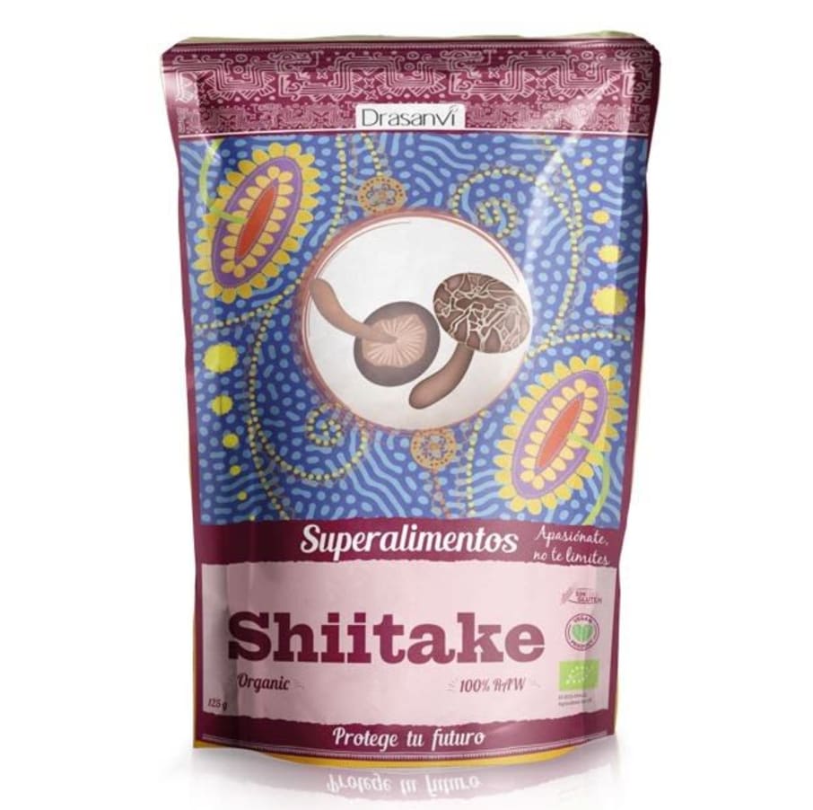 Shiitake bio doypack 125 gramos Marca Drasanvi