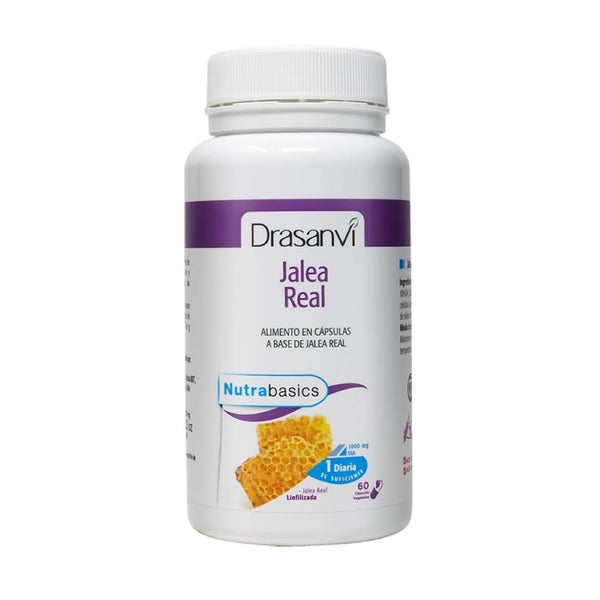 Jalea real de 1000 miligramos 60 capsulas Marca Drasanvi