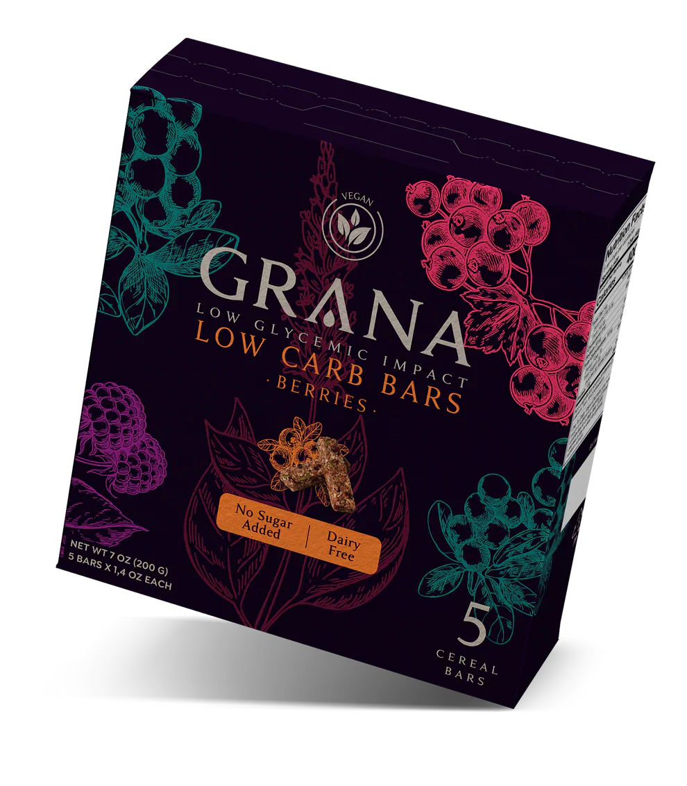 Barrita sabor berries multipack 5 unidades de 40 gramos Marca Grana