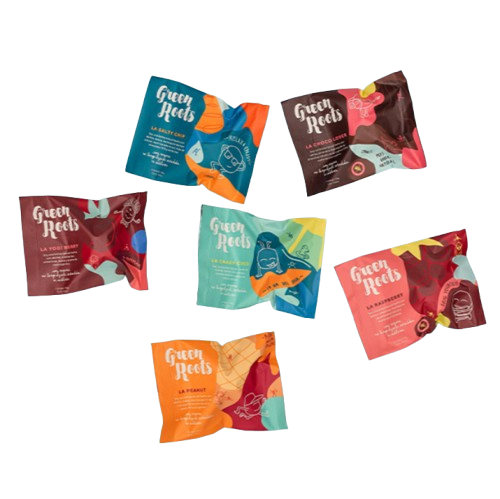 Caja bolitas energeticas mix de sabores 24 unidades de 25 gramos Marca GreenRoots