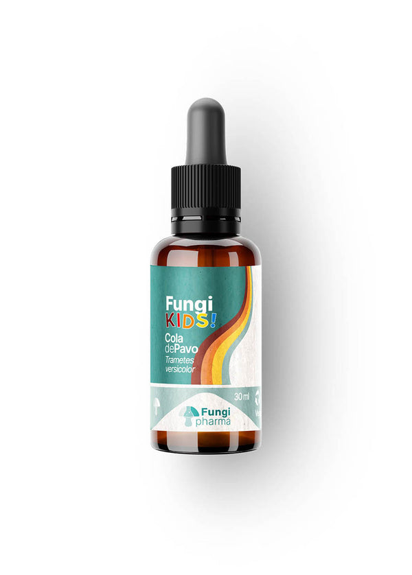 Cola de pavo kids gotas 30 ml Marca Fungi Pharma