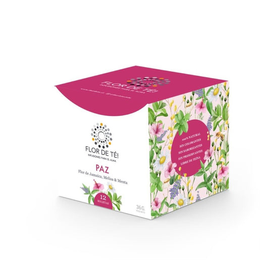Infusion Paz 36 gramos Marca Flor de Te