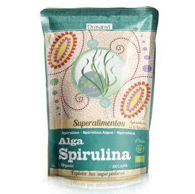 Alga spirulina doypack bio 150 gramos Marca Drasanvi