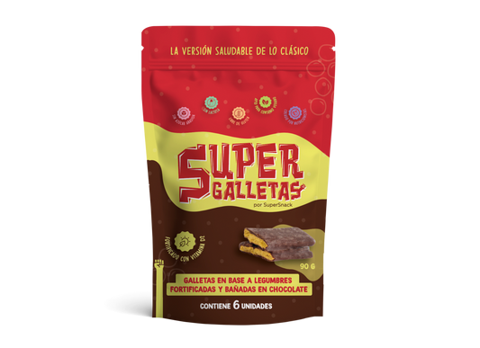 Super galleta doypack 90 gramos Marca Supersnack